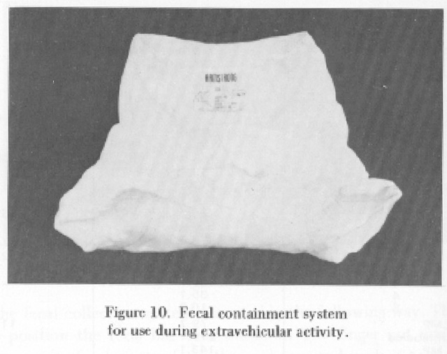 Contrary to the device used by John Glenn, the Maximum Absorbency Garment could be used by men and women alike.