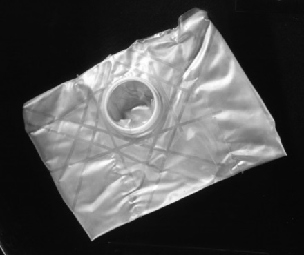 The urine collecting device used by John Glenn (Credits: Hunter Hollins).
