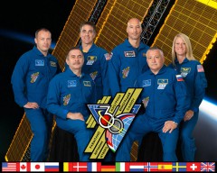 Aleksandr Misurkin, Fyodor Yurchikhin, Chris Cassidy, Luca Parmitano, Pavel Vinogradov, and Karen Nyberg made up Expedition 36, which has now concluded to make way for the start of Expedition 37 (Credits: NASA).