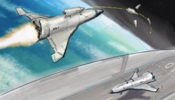 Artist's concept of the XS-1 (Credits: DARPA).