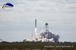With the successful launch of the first Cygnus spacecraft and subsequent launch to the International Space Station, the COTS program has come to a close. Both companies are now working under NASA’s Commercial Resupply Services contract (Credits: Jason Rhian / SpaceFlight Insider).