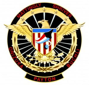 It became a staple of each Department of Defense mission for a patriotic crew patch, with little indication as to its primary objective (Credits: NASA).