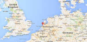 Location of Wassenaar in the Netherlands from which the V-2 rocket was launched (Credits: Google Maps).