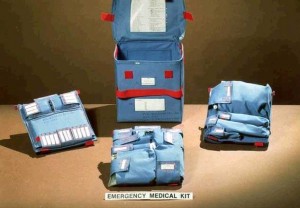 The Emergency Medical Kit used onboard the Space Shuttle (Credits: NASA).
