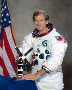 Pogue served as the pilot for the third and final mission to NASA’s Skylab space station (Credits: NASA).
