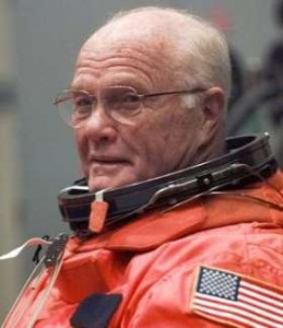 Currently, John Glenn at age 77 is the oldest individual to have traveled to space. That could soon change (Credits: NASA).