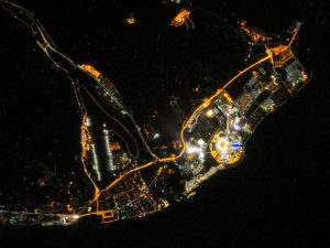Mainstream media and the public they serve have been slow to embrace satellite imagery unless it's of highly recognizable features, such as this photograph taken from the International Space Station of the Sochi Olympics (Credits: NASA).