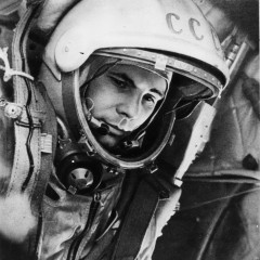 At dawn on 12 April 1961, Yuri Gagarin was an unknown in the history books. By nightfall, his remarkable achievement had turned him into the most famous man in the world (Credits: Roscosmos).