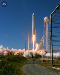 Takeoff of Orbital Sciences' Antares
