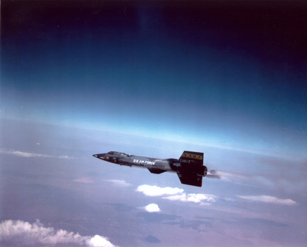 The North American X-15 is the ancestor of current proposals for suborbital vehicles. Decompression risk was prevented by wearing a pressurised suit. 