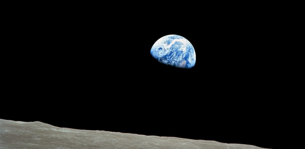 Earth rise, an iconic picture taken by Apollo 8 crew from Moon orbit. - Credit: NASA