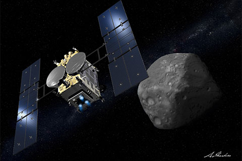 Asteroid Explorer Hayabusa 2. - Credits: JAXA.