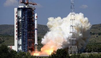 A Long March-4C rocket carrying the Yaogan-27 remote sensing satellite blasts off. credits: Spaceflightinsider.com