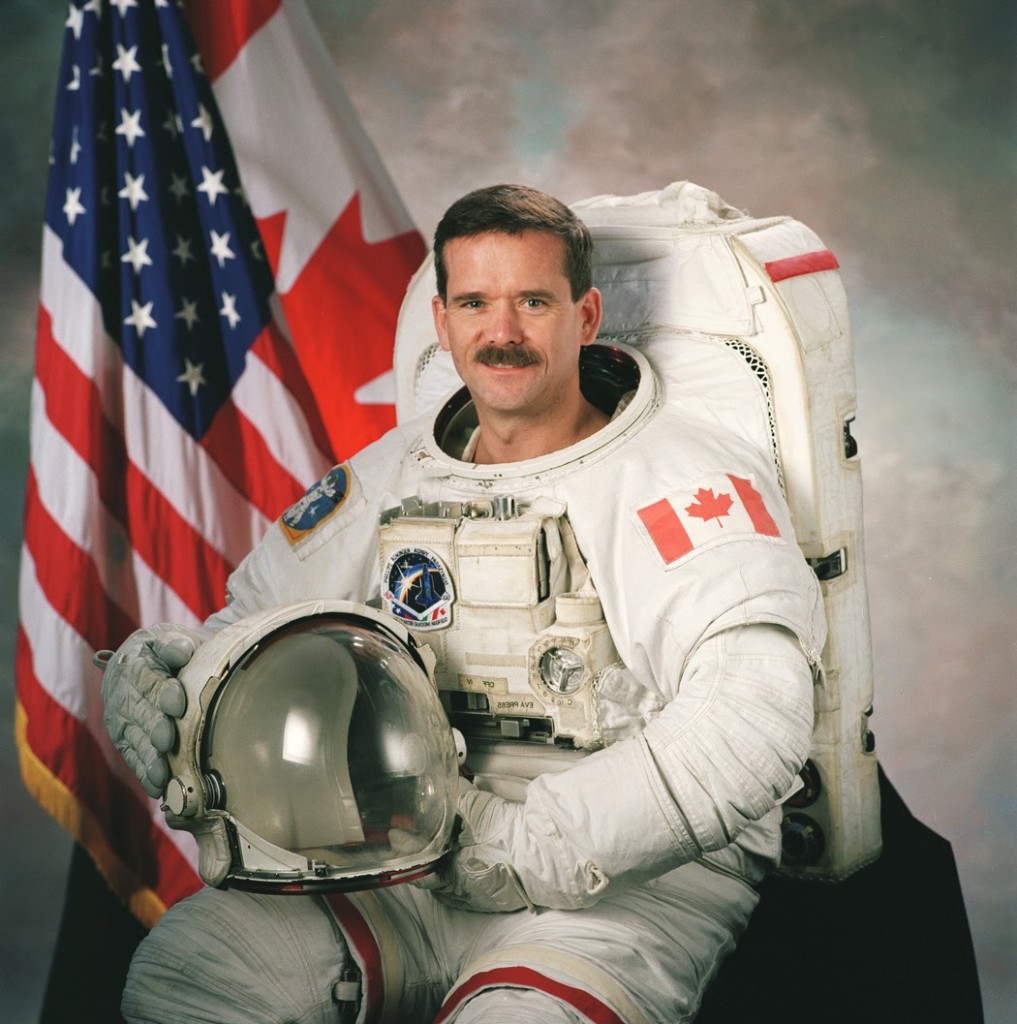 Canadian astronaut Chris Hadfield. credits: Wikimedia