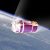 Japanese cargo vehicle HTV re-entry into Earth atmosphere